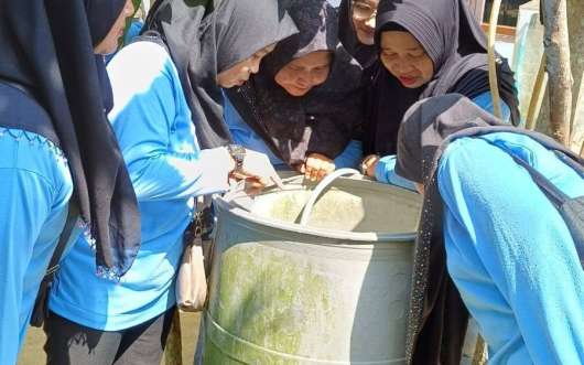 Kegiatan Peninjauan Jentik Nyamuk dan Survei ABJ (Angka Bebas Jentik)
